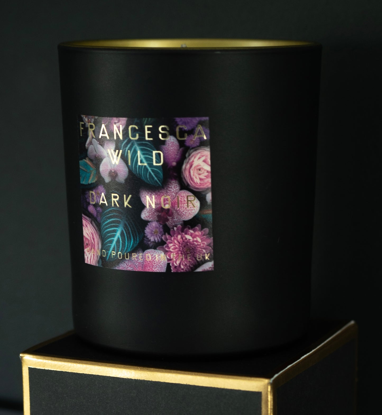 Dark Noir Luxury Scented Candle