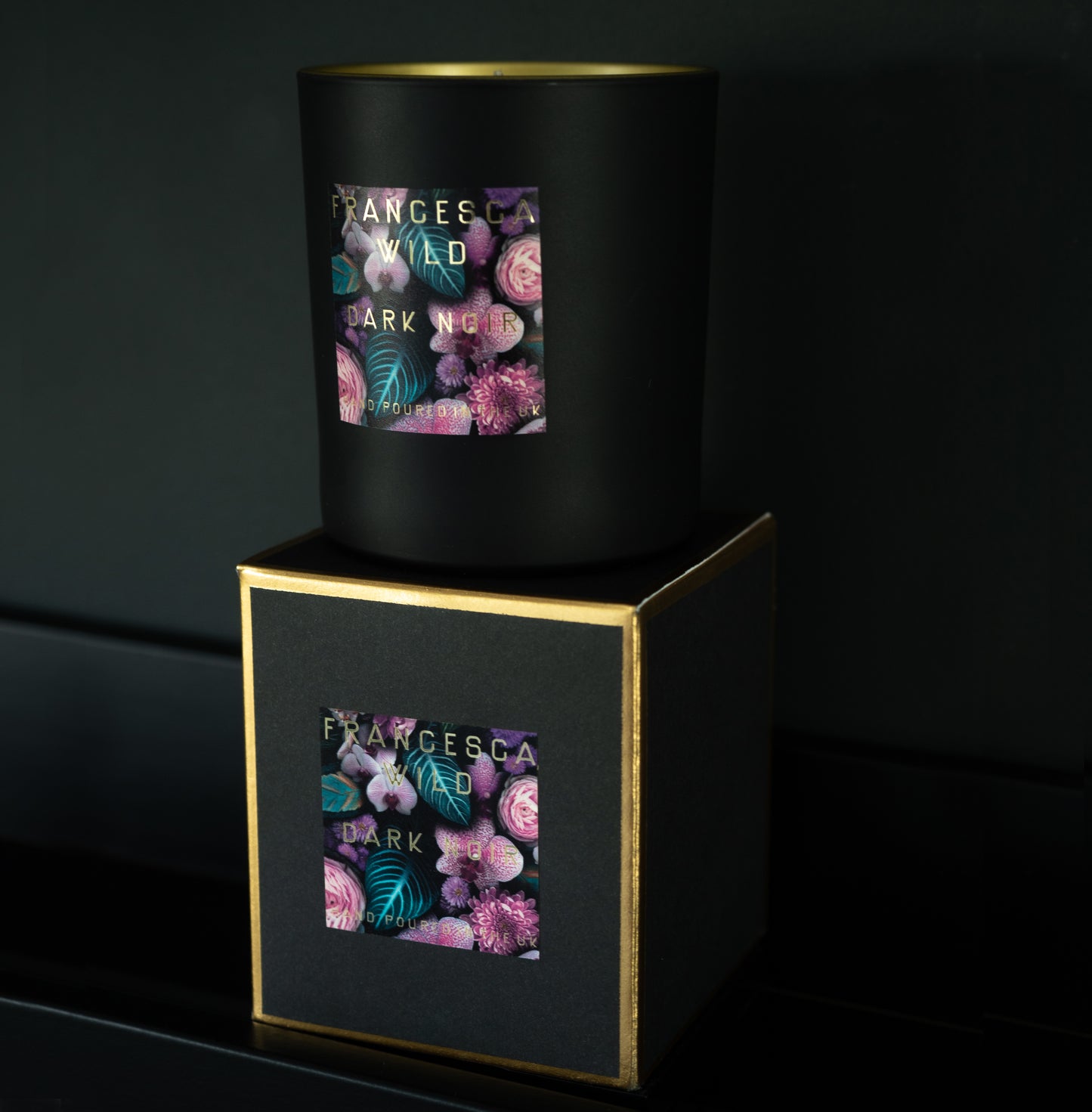 Dark Noir Luxury Scented Candle