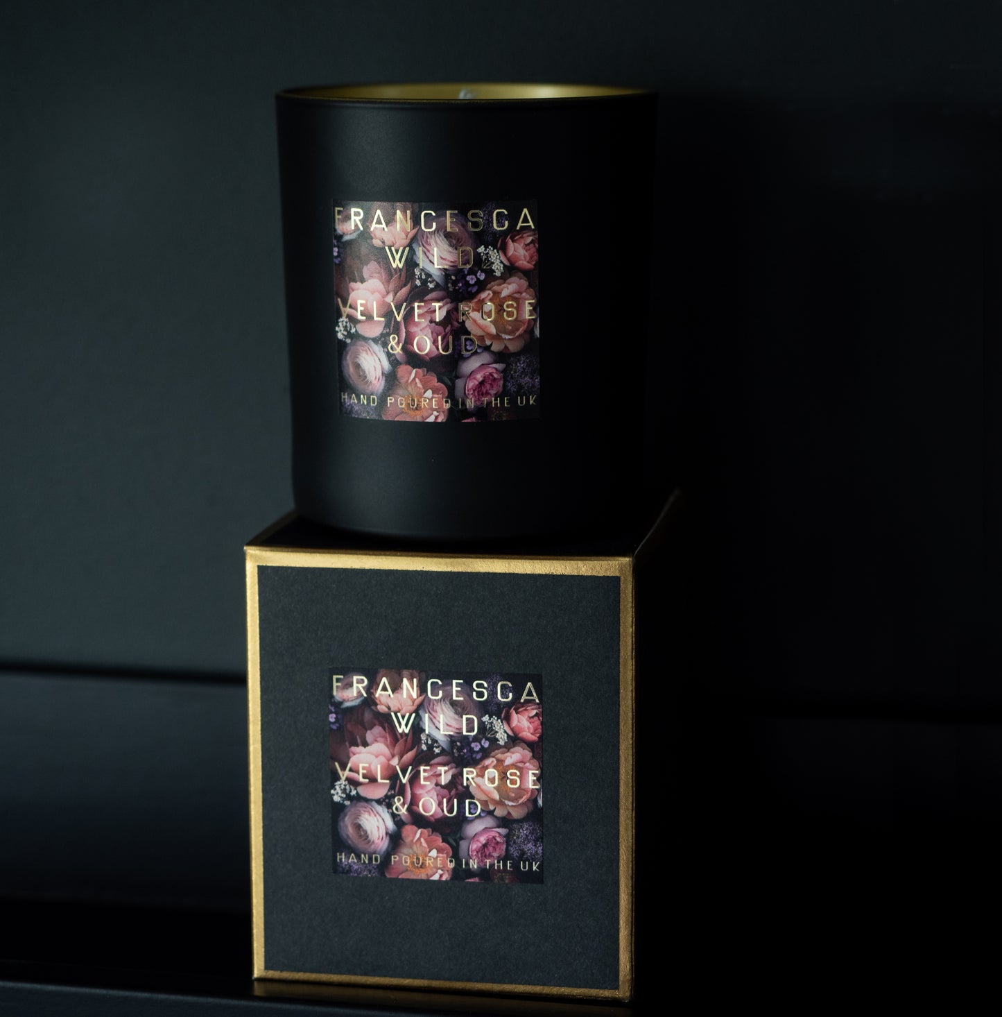 Velvet Rose and Oud Luxury Scented Candle